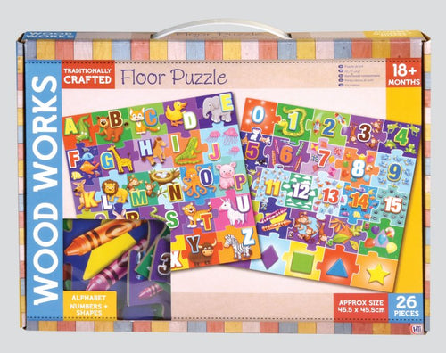Wood Works Floor Puzzle