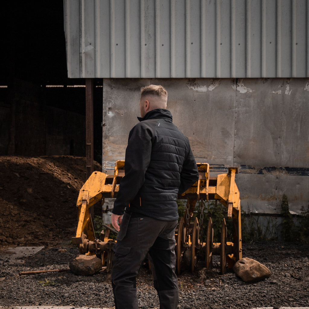 Xpert Pro Rip-Stop Insulated Hybrid Jacket Black