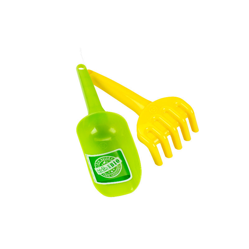 Set of flour scoop and sand rake