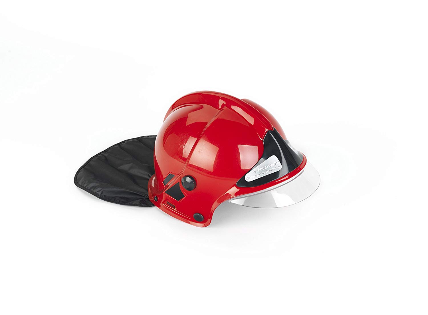 RED FIREFIGHTER HELMET