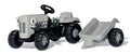 Little Grey Fergie Tractor & Trailer