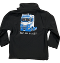 Kids Impact Black Softshell Jacket – V8 Lorry