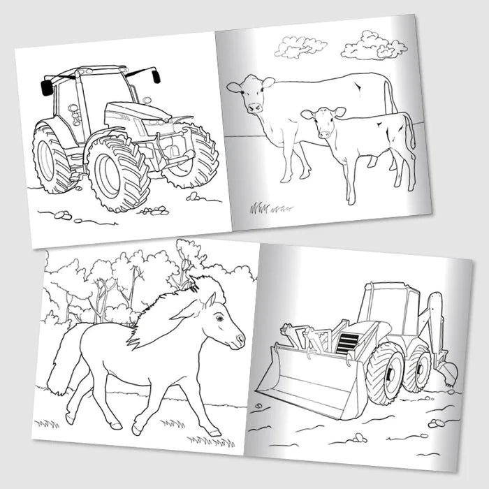 TRACTOR TED AND FRIENDS COLOURING BOOK