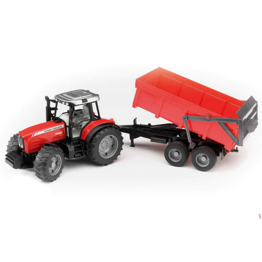 Massey Ferguson 7480 & Tipping trailer