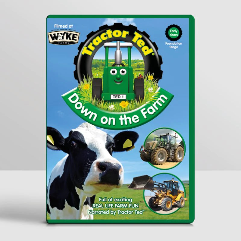 TRACTER TED DOWN ON THE FARM