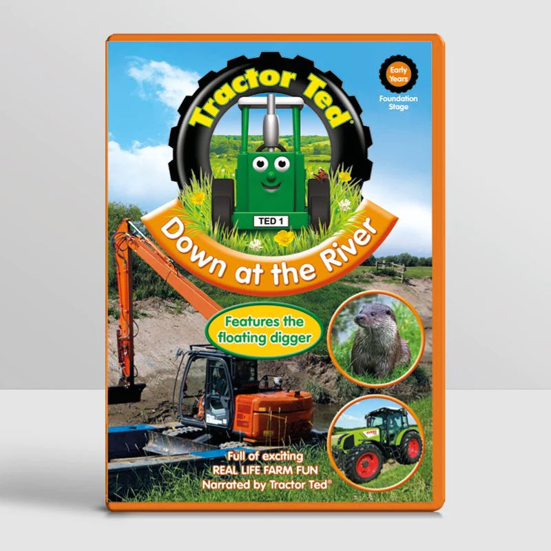 TRACTOR TED DOWN AT THE RIVER