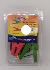 Electro Power Fence Lead Kit - Green/Red
