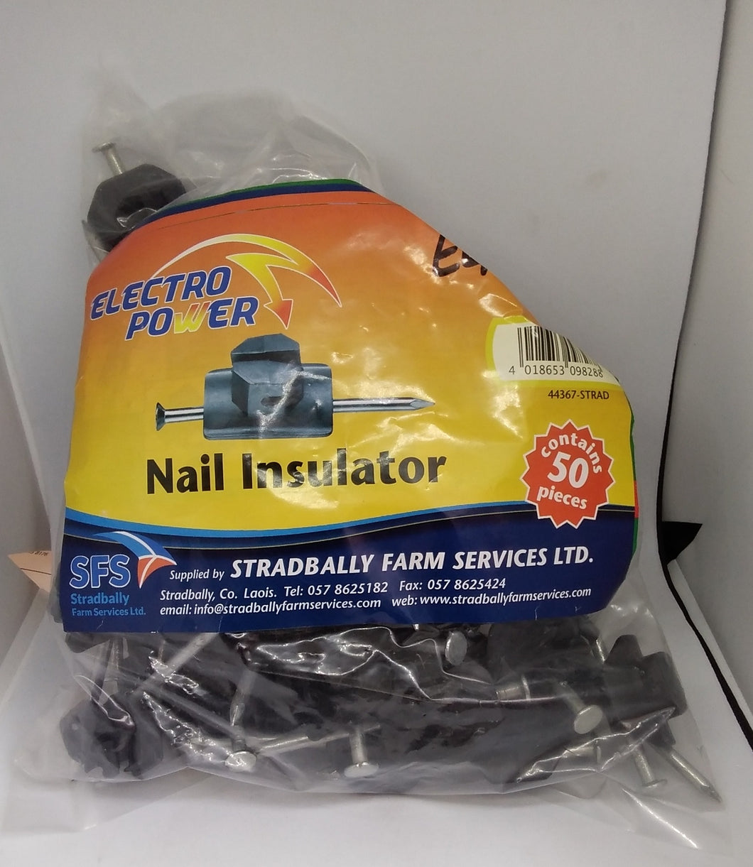 Electro Power Nail Insulator - 50 Pack