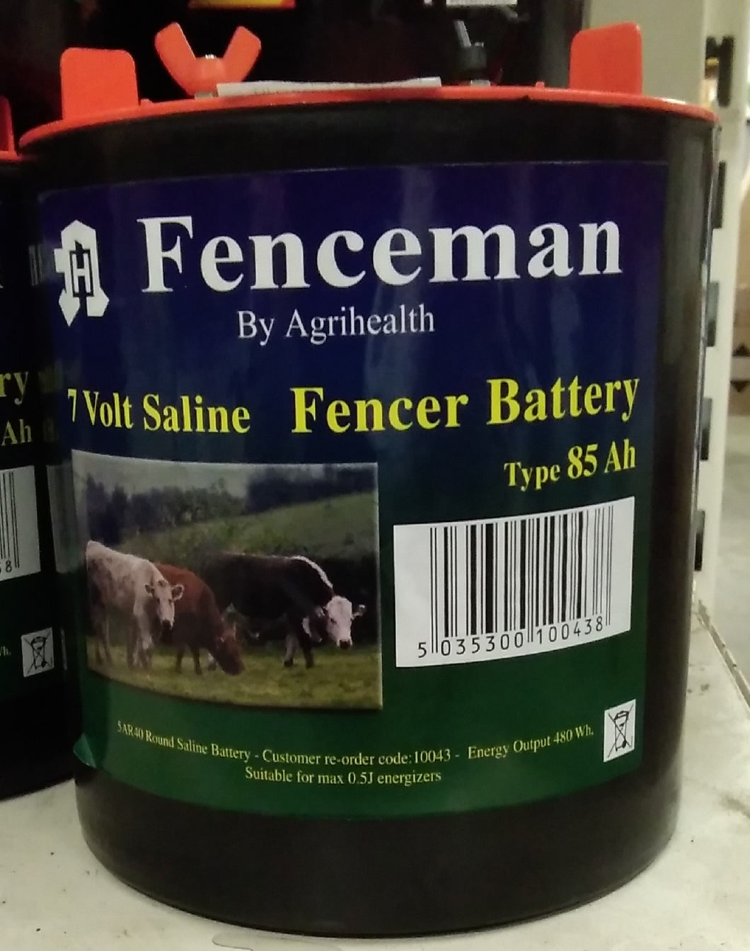 Fenceman Fencer Battery - 7V 85Ah