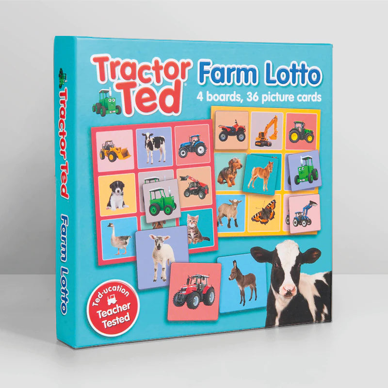 TRACTOR TED FARM LOTTO BOARD GAME