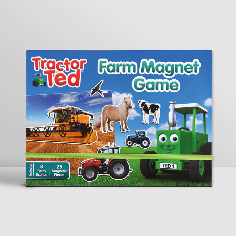 TRACTOR TED FARM MAGNET GAME
