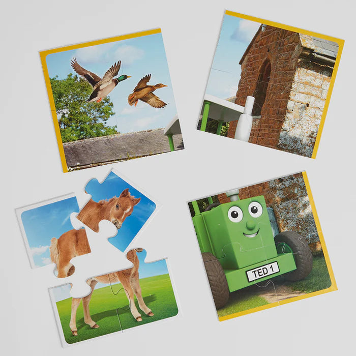 TRACTOR TED 5 FARM JIGSAW PUZZLES