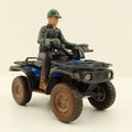 Siku 1:32 Scale Farm Quad Bike with Driver (Muddy)