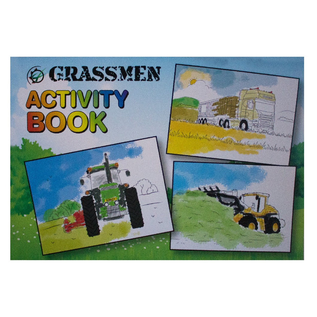 Grassmen Activity Book 1 Physical Copy