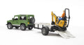 Land Rover, Trailer, JCB