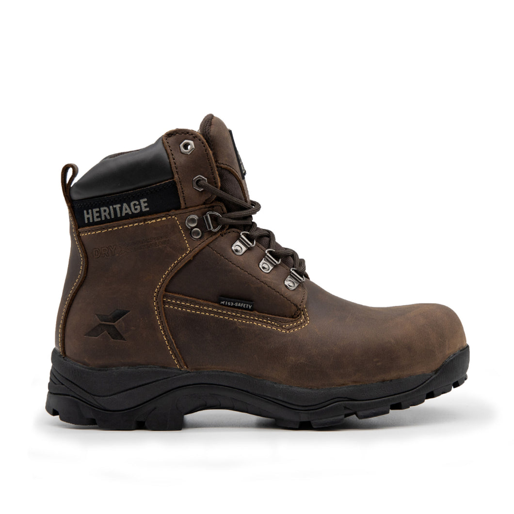 Xpert Heritage Legend S3 Safety Boot Brown