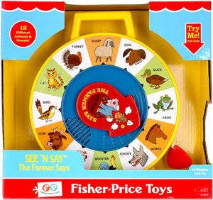 FISHER PRICE CLASSIC SEE N SAY FARMER SAYS