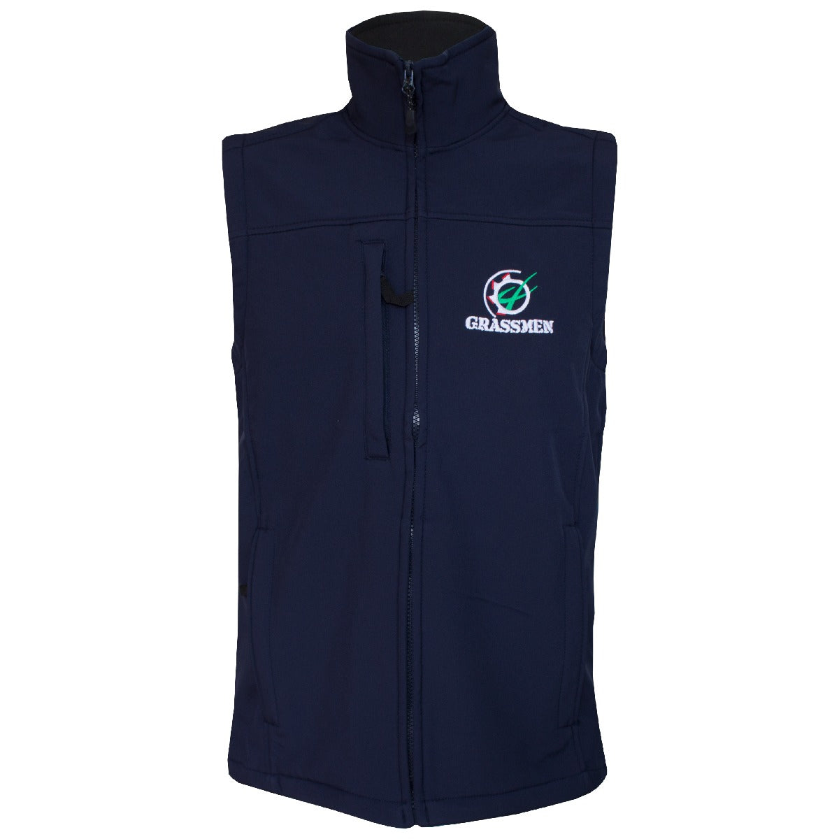 GRASSMEN Softshell Gilet Navy- Ladies & Gents