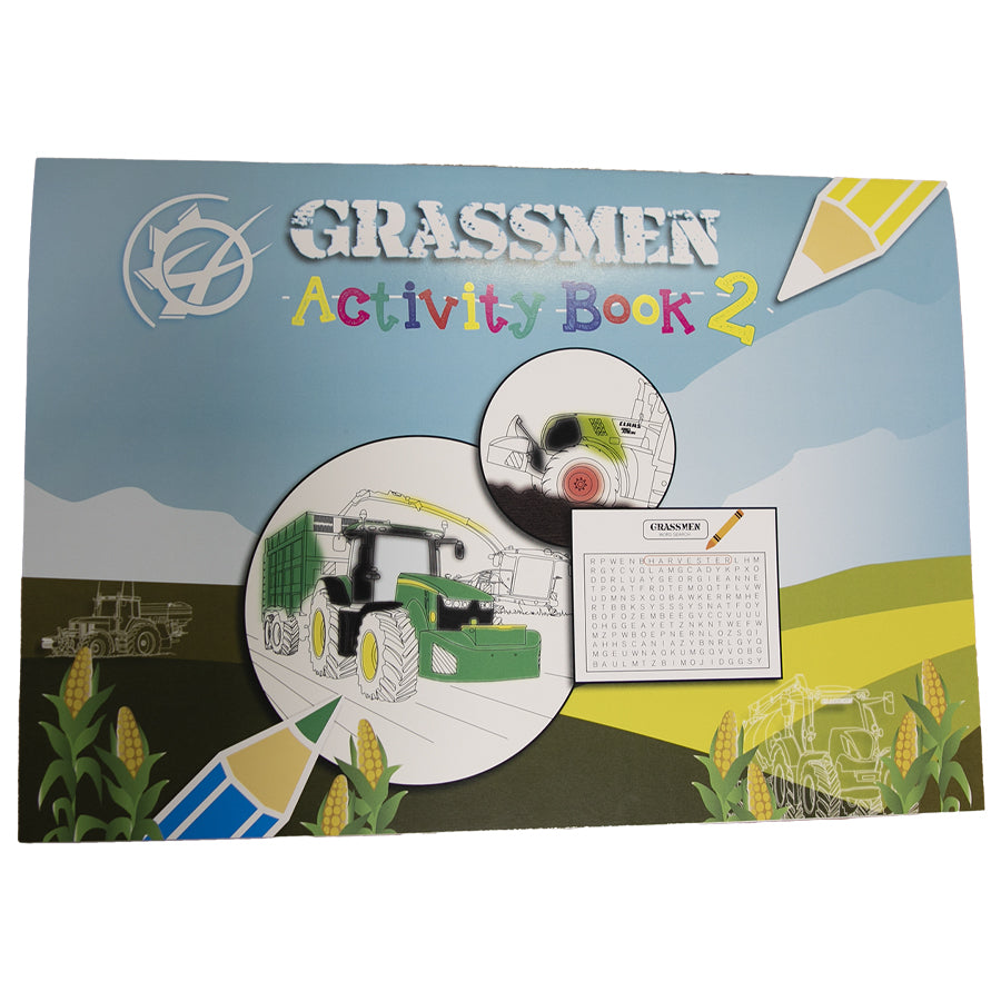 Grassmen Activity Book 2 Physical Copy