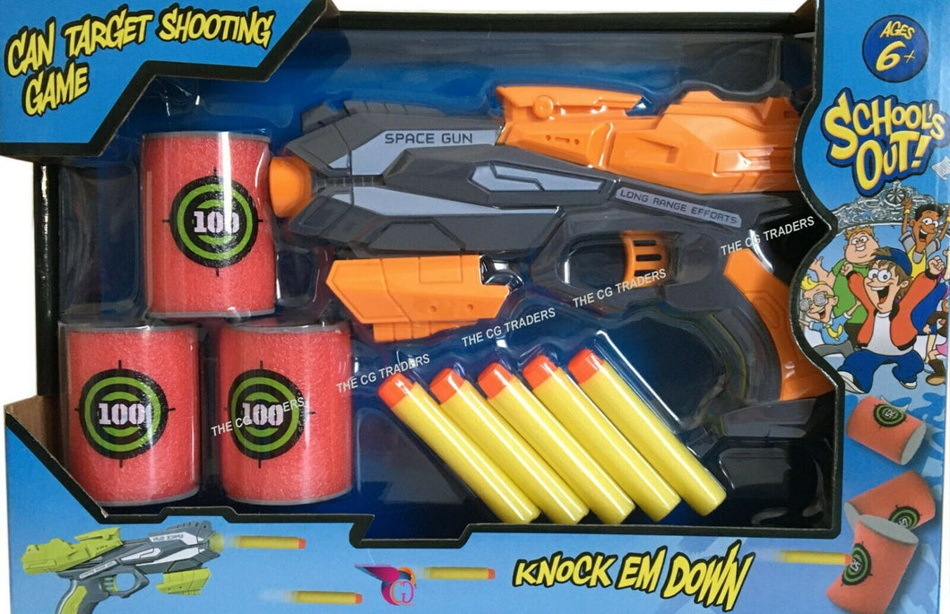Target Can Shooting Game