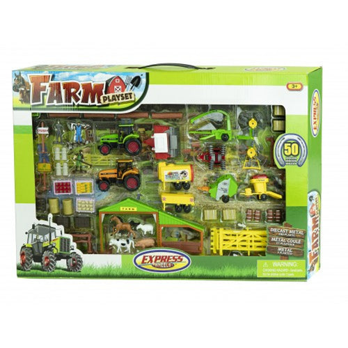 Express Wheels - 50 pc farm play set