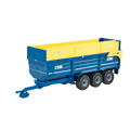 1:32 Kane Tri-Axle Halfpipe Silage Trailer