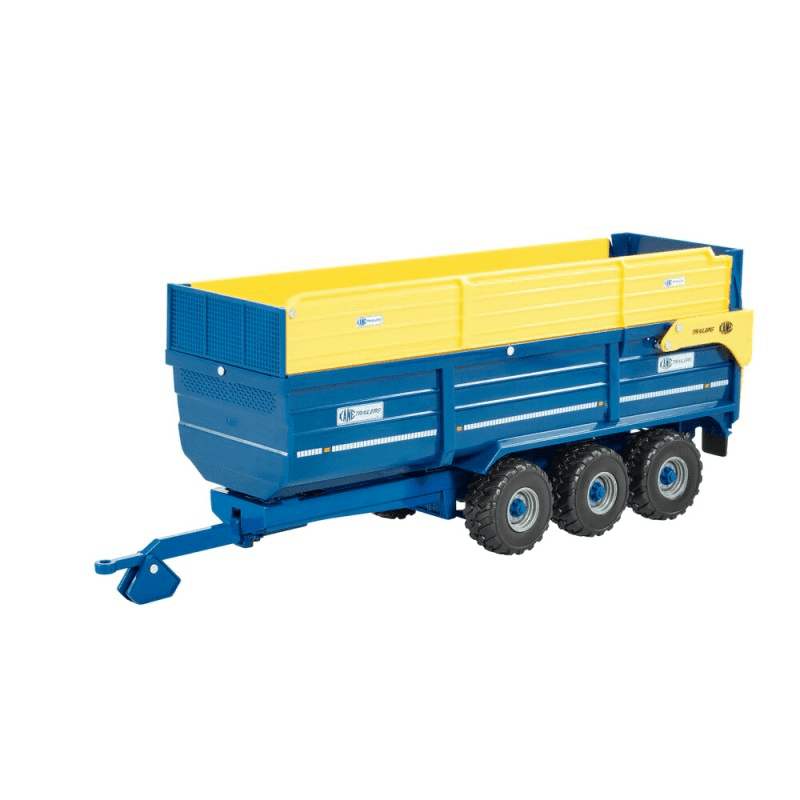 1:32 Kane Tri-Axle Halfpipe Silage Trailer