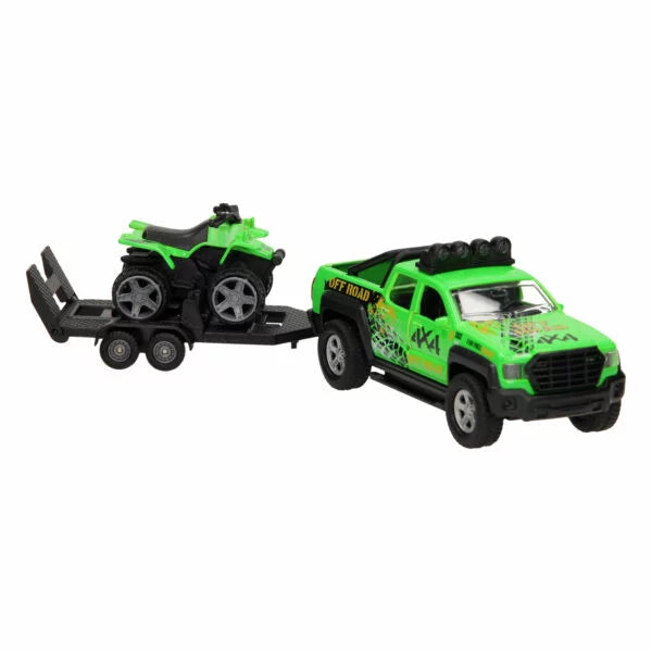 Jeep, Quad & Trailer