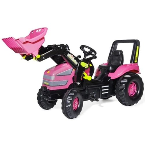 Pink Rolly tractor